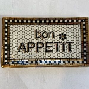 Anthropologie ceramic dish